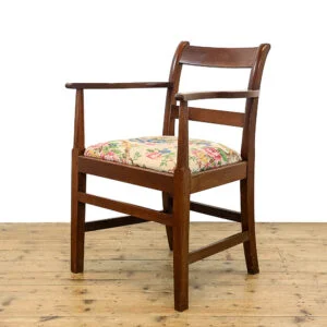 Antique Country Oak Armchair