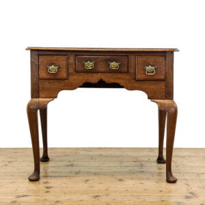 M-5370 Antique 19th Century Oak Lowboy Penderyn Antiques (2)