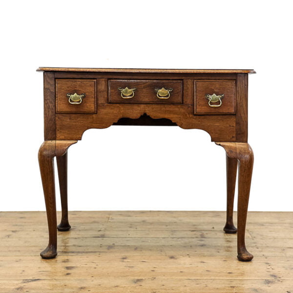 M-5370 Antique 19th Century Oak Lowboy Penderyn Antiques (2)