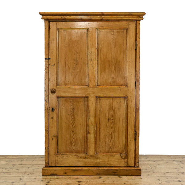 M-5378 Antique Victorian Pine Cupboard Penderyn Antiques (1)