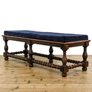 M-5391 Antique Oak Bench Penderyn Antiques (1)
