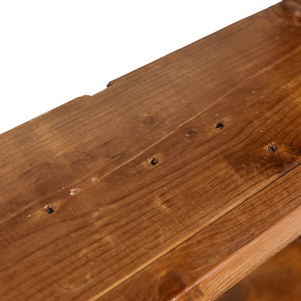 M-5399 Reclaimed Pine Ladder Shelves Penderyn Antiques (5)