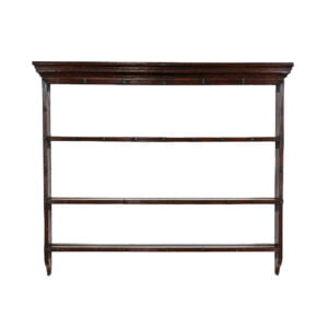 M-5416 Antique Oak Hanging Shelf Rack Penderyn Antiques (1)