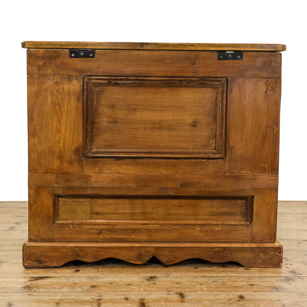 M-5443 Reclaimed Pine Blanket Box Penderyn Antiques (4)