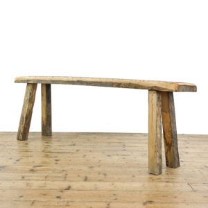M-5475 Antique Oak Pig Bench Penderyn Antiques (1)