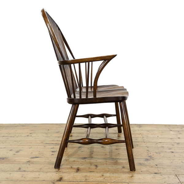 M-5487 Antique Stewart Linford Windsor Bench Penderyn Antiques (3)