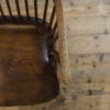M-5487 Antique Stewart Linford Windsor Bench Penderyn Antiques (8)