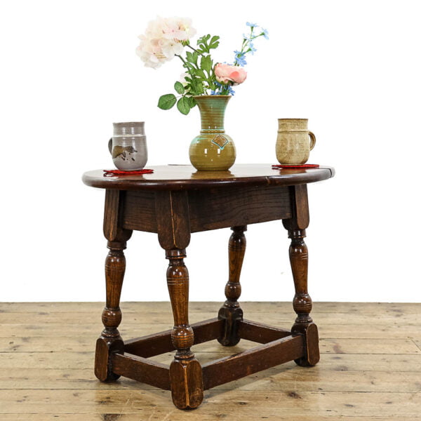 M-5493 Vintage Swivel Top CoffeeTable Penderyn Antiques (1)