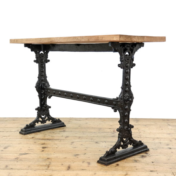 M-5497 Antique Cast Iron Table Base Penderyn Antiques 1