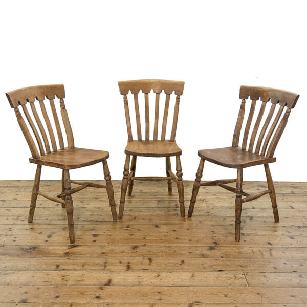M-5382 Set of Three Antique Kitchen Chairs Penderyn Antiques (1)