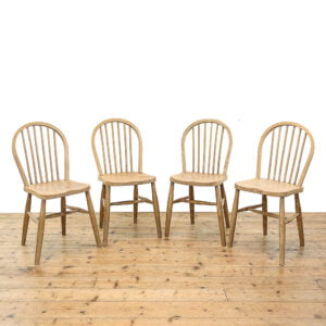 M-5405 Set of Four Antique Kitchen Chairs Penderyn Antiques (1)