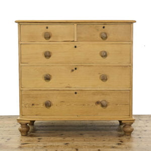 M-5471 Antique Victorian Pine Chest of Drawers Penderyn Antiques (2)