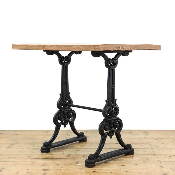 M-5495 Antique Cast Iron Table Base Penderyn Antiques (1)