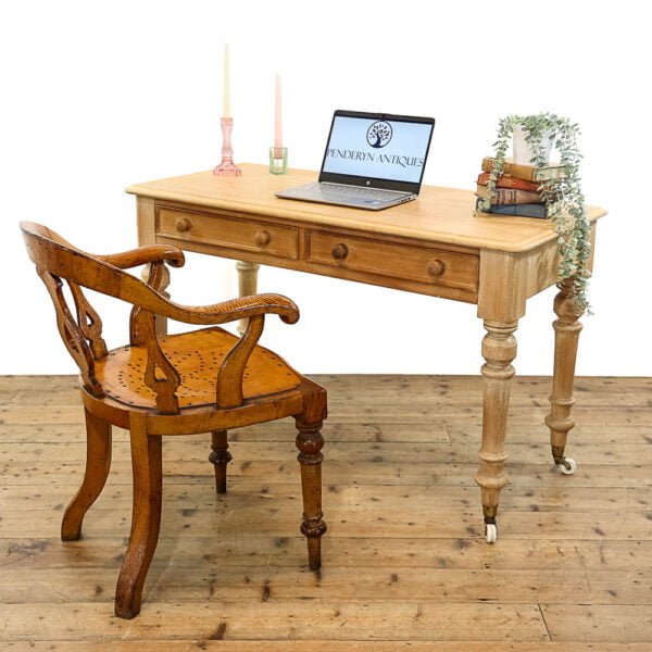 M-5502 Antique 19th Century Stripped Mahogany Table Penderyn Antiques (1)