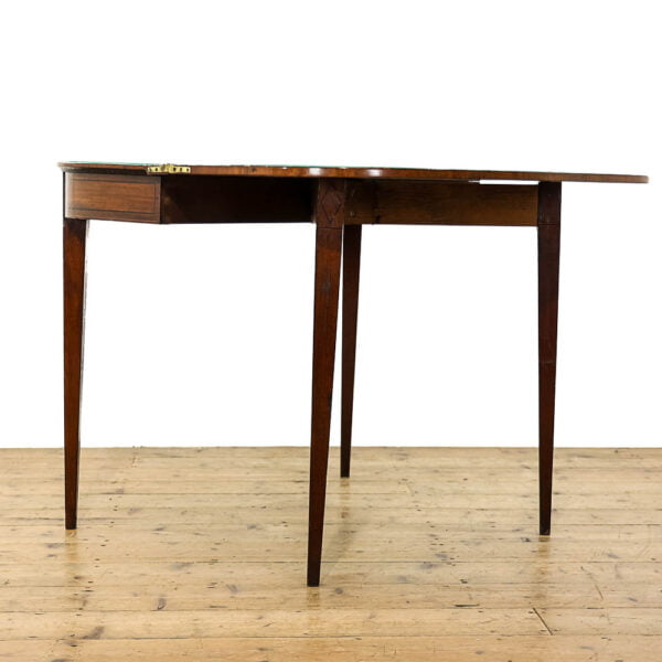 M-5520 Antique Regency Mahogany Foldover Card Table Penderyn Antiques (11)