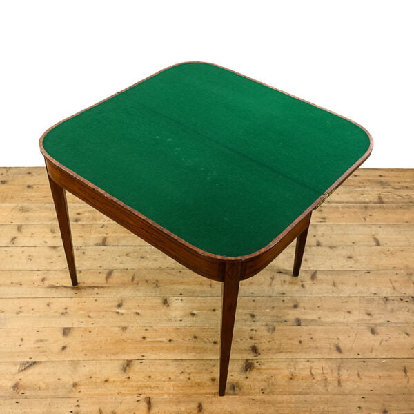 M-5520 Antique Regency Mahogany Foldover Card Table Penderyn Antiques (2)