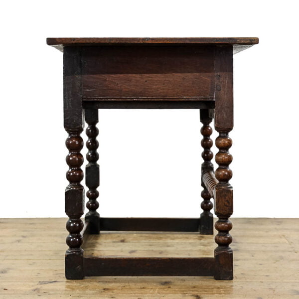 M-5538 Antique Jacobean Style Oak Side Table Penderyn Antiques (3)