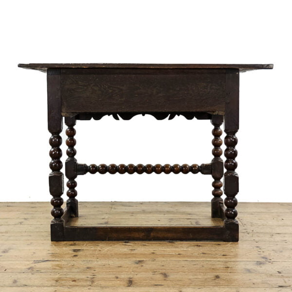 M-5538 Antique Jacobean Style Oak Side Table Penderyn Antiques (4)