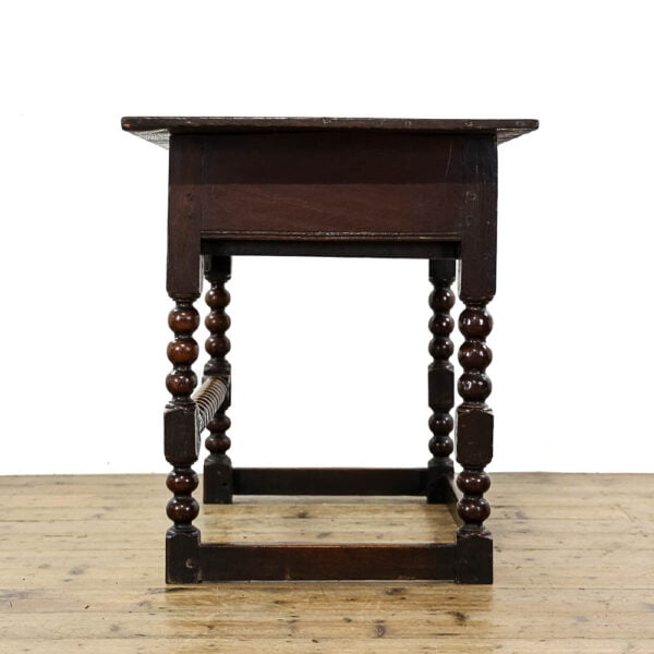 M-5538 Antique Jacobean Style Oak Side Table Penderyn Antiques (5)