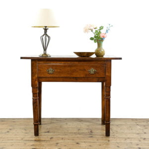 M-5539 Antique Oak Side Table Penderyn Antiques (1)