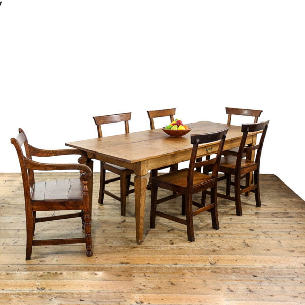 M-5560 Antique French Oak Dining Table Penderyn Antiques (1)