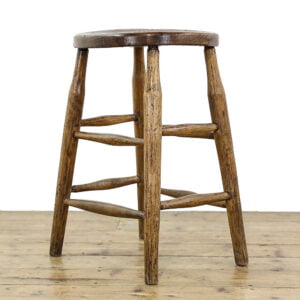 M-5577 Antique Ash and Elm Stool Penderyn Antiques (1)
