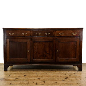 M-5587 Antique Oak Dresser Base Penderyn Antiques 2