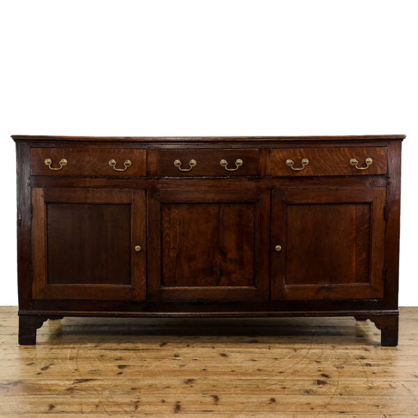 M-5587 Antique Oak Dresser Base Penderyn Antiques 2