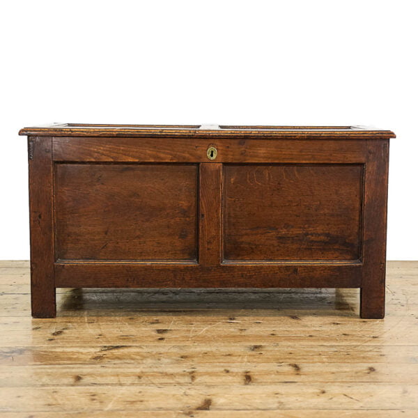 M-5585 Antique 18th Century Oak Coffer Penderyn Antiques (2)