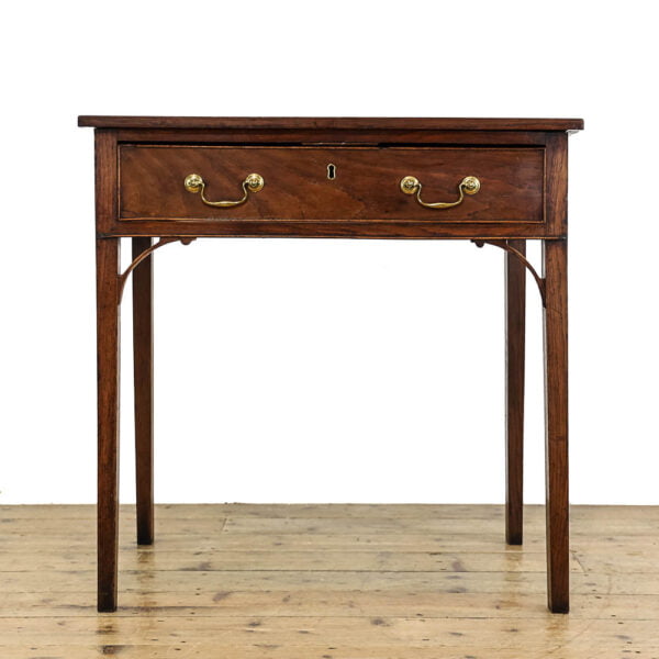 M-5586 Antique Georgian Oak Side Table Penderyn Antiques (1)