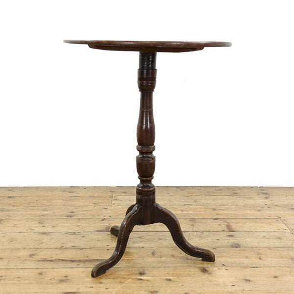 M-5588 Antique 18th Century Oak Tripod Table Penderyn Antiques (1)