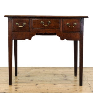 M-5589 Antique 18th Century Oak Lowboy Side Table Penderyn Antiques (2)