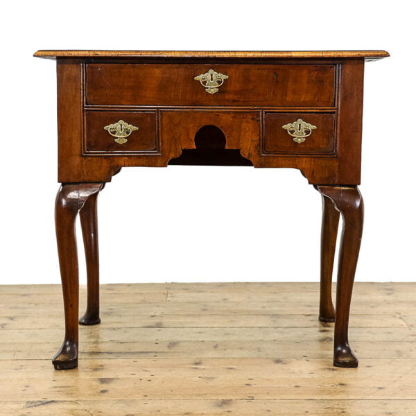 M-5593 Antique 18th Century Walnut Lowboy Side Table Penderyn Antiques (2)