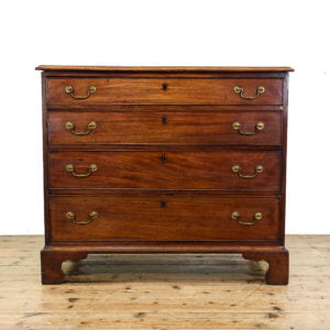 M-5594 Antique George III Mahogany Chest of Drawers Penderyn Antiques (1)