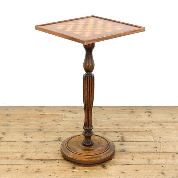 M-5603 Antique Games Table with a Chequered Top Penderyn Antiques (1)