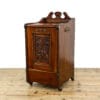 M-5637 Antique Victorian Mahogany Purdonium Cabinet Penderyn Antiques (2)