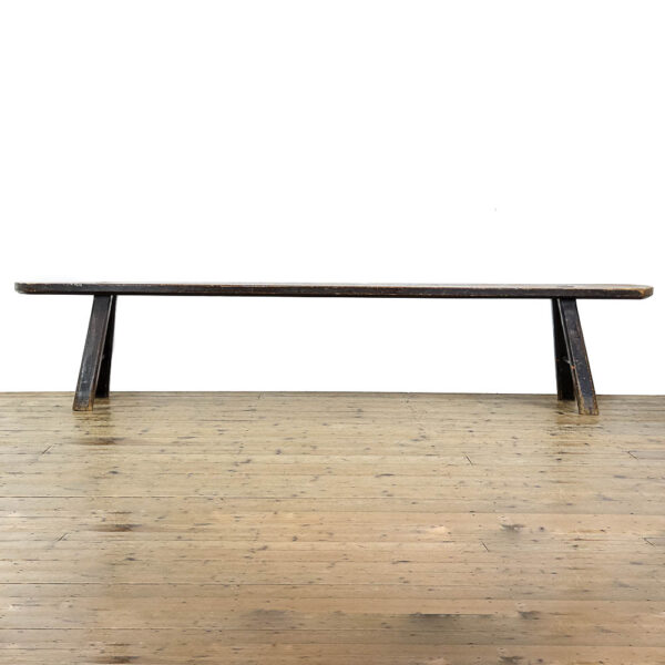 M-5661 Antique Pine Bench Penderyn Antiques (4)