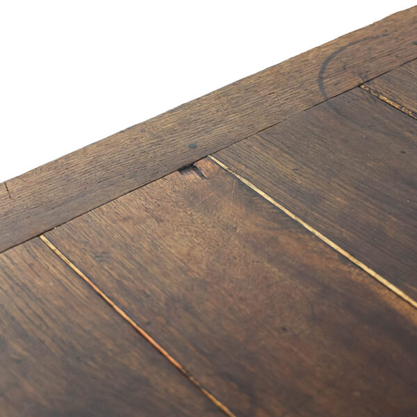 M-5678 Antique Oak Farmhouse Table Penderyn Antiques (10)