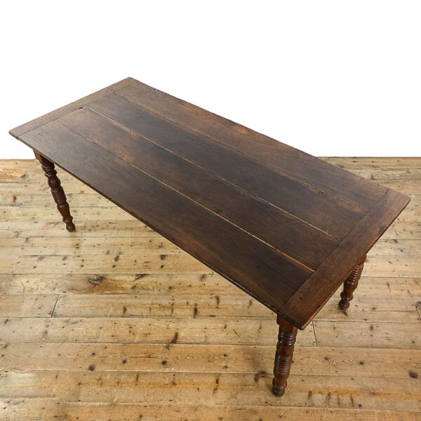 M-5678 Antique Oak Farmhouse Table Penderyn Antiques (9)