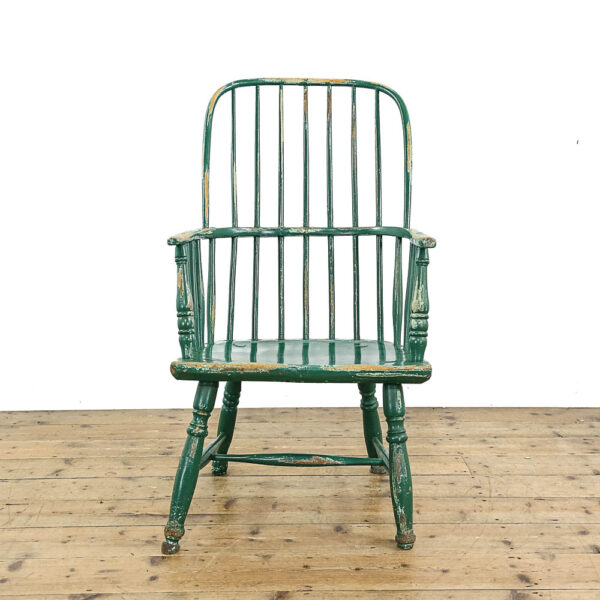 M-5660 Antique Georgian Windsor Elbow Armchair Penderyn Antiques (2)