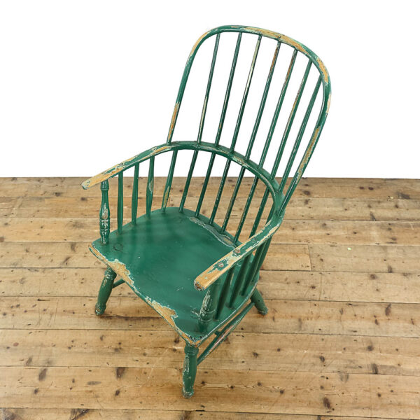 M-5660 Antique Georgian Windsor Elbow Armchair Penderyn Antiques (6)
