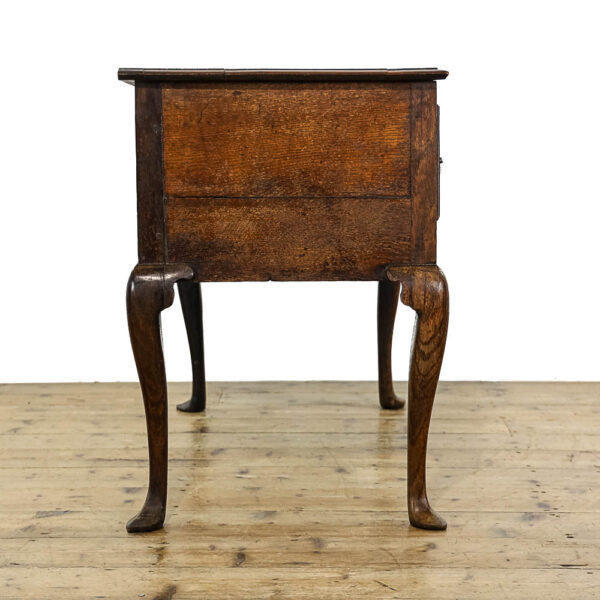 M-5674 Antique Georgian Oak Lowboy Table Penderyn Antiques (3)