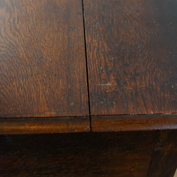 M-5674 Antique Georgian Oak Lowboy Table Penderyn Antiques (7)