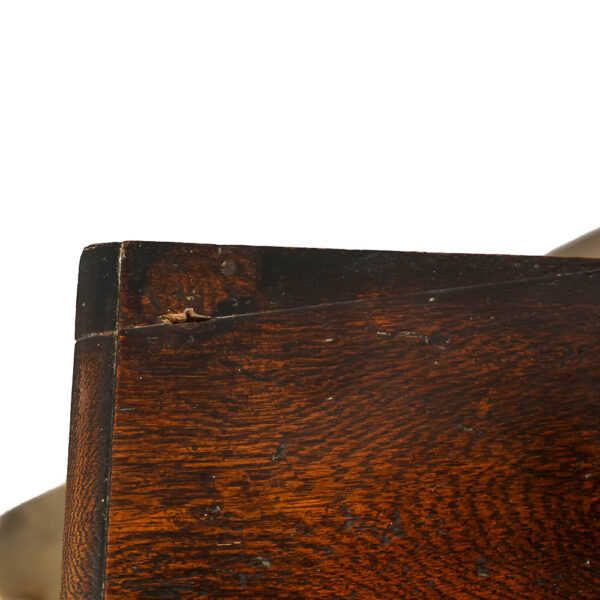 M-5674 Antique Georgian Oak Lowboy Table Penderyn Antiques (8)