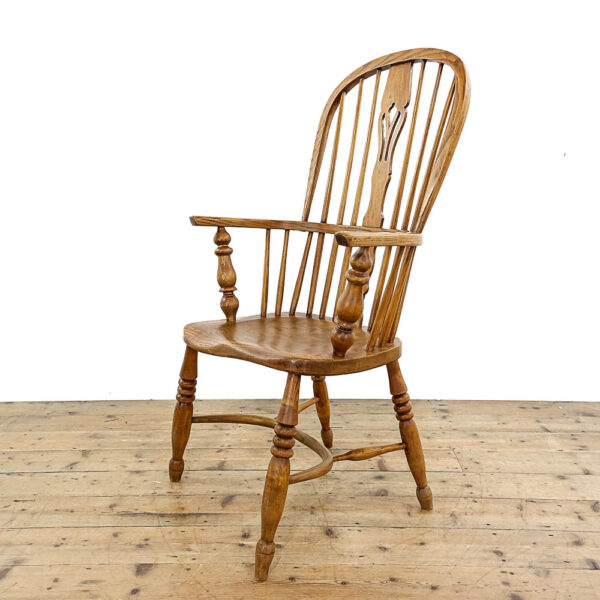 M-5682 Antique Ash and Elm Windsor Chair Penderyn Antiques (1)