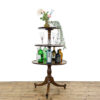M-5688 Antique Mahogany Dumb Waiter Stand Penderyn Antiques (1)