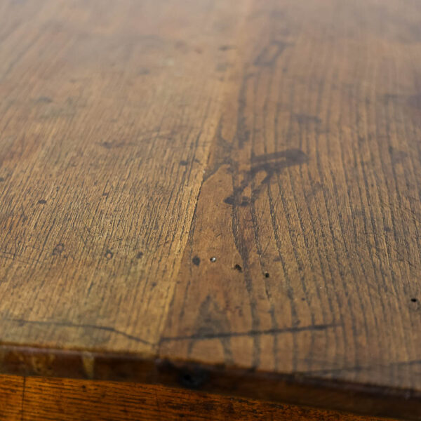 M-5703 Antique 19th Century Oak and Elm Side Table Penderyn Antiques (11)