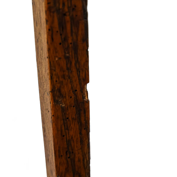 M-5703 Antique 19th Century Oak and Elm Side Table Penderyn Antiques (12)