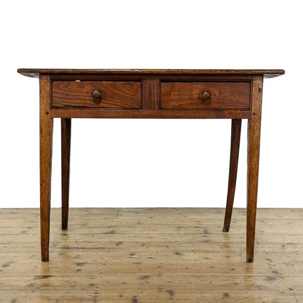 M-5703 Antique 19th Century Oak and Elm Side Table Penderyn Antiques (2)