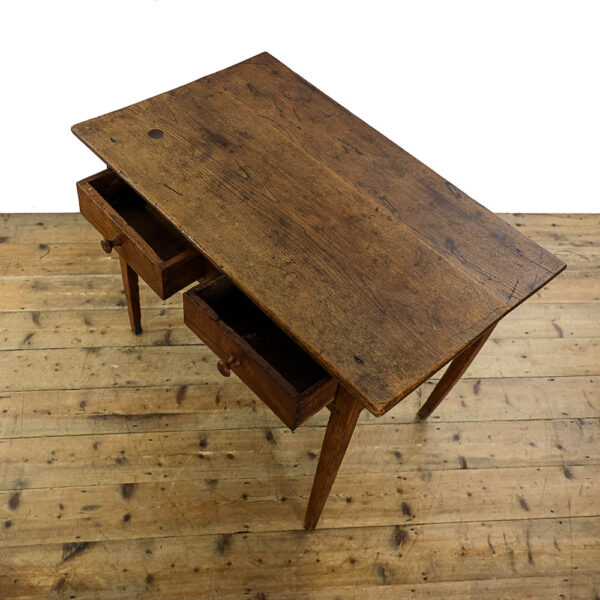 M-5703 Antique 19th Century Oak and Elm Side Table Penderyn Antiques (6)